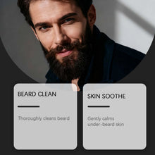 Load image into Gallery viewer, Natural Plant Extract Hair Care Set For Men 2in1 Shampoo&amp;Care Oil&amp;Balm Beard Kit Refreshing Smoothing Soften Beard Care - A minha loja
